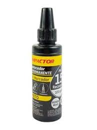 Tinta Reabastecedora para Marcador Permanente, Compactor, Preto, 30ml