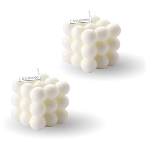 Bougies à bulles blanches Xabono Cover