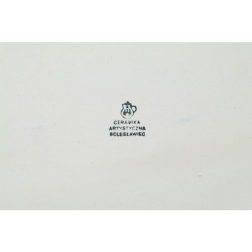 Authentic-Polish-Pottery-Cookie-Sheet-in-Tulip-Fever-Design-Handmade-in-Boleslawiec-Poland-by-Ceramika-Artystyczna-Certificate-of-Authenticity