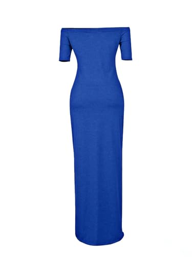Robe marine femme Runcati chic taille L mi-longue et légère