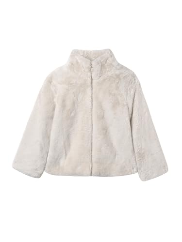 Mayoral Fur Coat for Girls Sand