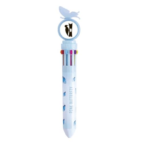Stylo à bille rétractable multicolore pour ne plus perdre ses capuchons de stylo