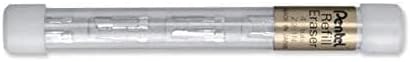 Clear tube containing four Pentel Z2-1N eraser refills