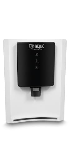 Image of D'PHYLTER Copper RO Water Purifier Filter for Home, 9L, White | 8-stage RO+UV+UF, TDS controller, copper mineral enrichment, 9L tank, for borewell tanker & municipal water to 2000 PPM