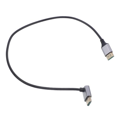 ULDIGI Tv Cable for Tv High .1 Adapter Male to Male Video Cord Angled Connector Cable Monitor