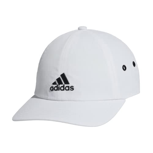 Casquette Adidas blanche visière pré-courbée et sangle arrière réglable