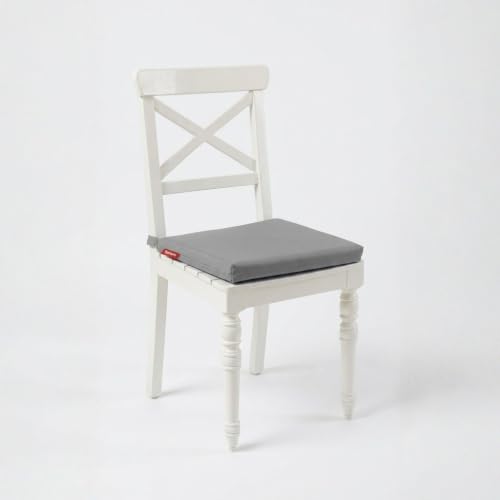 Sandalye Minderi 40x40 cm Fermuarlı Su İtici Leke Tutmaz Bağcıklı Bahçe Balkon Minderi Seti