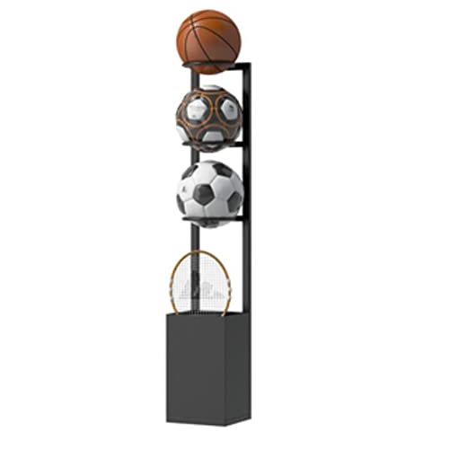 Étagère de rangement pour badminton et football : gagnez de la place au sol