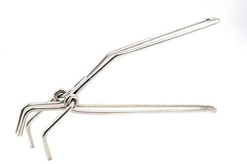 Image of AFFODYL - Combo of Stainlesss Steel Tongs Chimta, Momo Tong, Pakkad Tool for Kitchen-(Pack of 3)