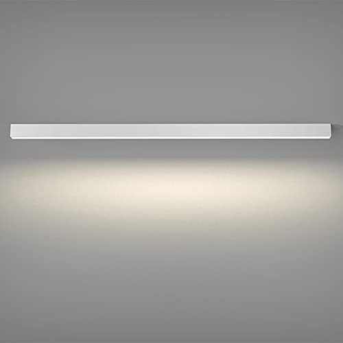 Aplique de pared con tira de metal de aluminio led para iluminación minimalista 6