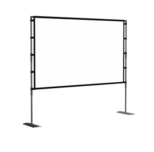 Pantalla de proyector con soporte 100 pulgadas HD