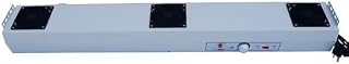 Industrial Overhead Ionizing Air Purifier, Fan System, Grey (1, 3 Fan)
