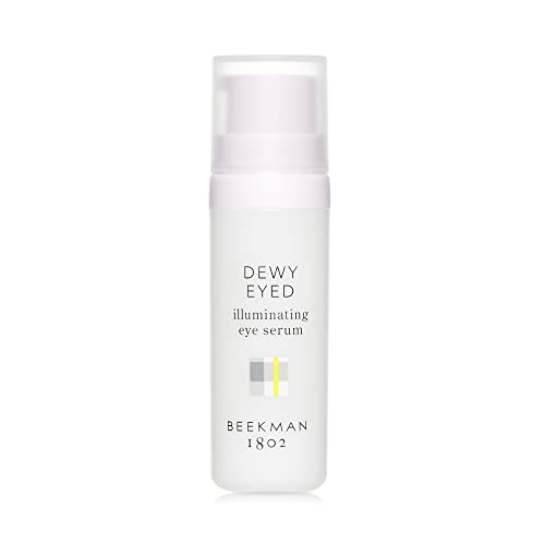 Beekman 1802 Dewy Eyed Illuminating Eye Serum - 0.5 Oz - Helps Reduce Appearance Of Puffiness & Dark Circles - With Goat Milk & Powerful Botanicals  - Cruelty Free #TOP26
