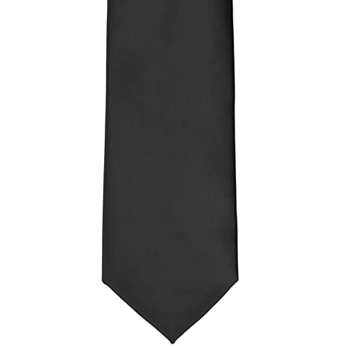 Image of tiemart Premium Solid Color Necktie