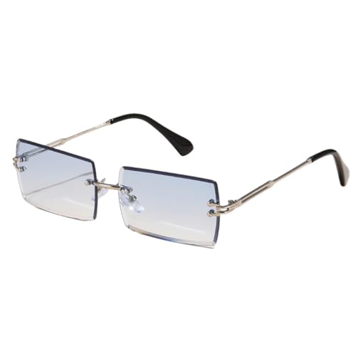 Lunettes de soleil rectangulaires anti-UV légères pour éliminer la fatigue