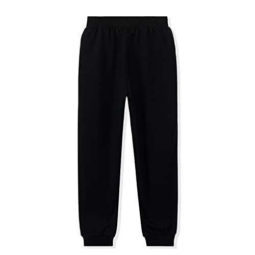 Image of Kid Nation Kids Unisex Soft Brushed Fleece Casual Pull On Jogger Sweatpants with Pockets for Boys or Girls