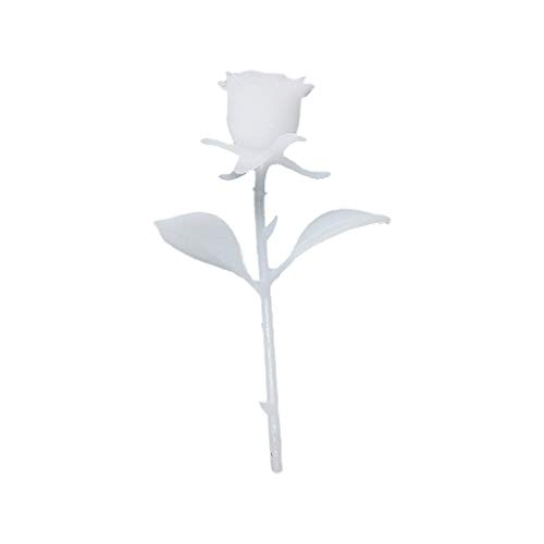 Youngy Epoxy Mold, DIY 3D Mini Rose Shape Epoxy Model Crafts Jewelry Making Silicone UV Resin - 4