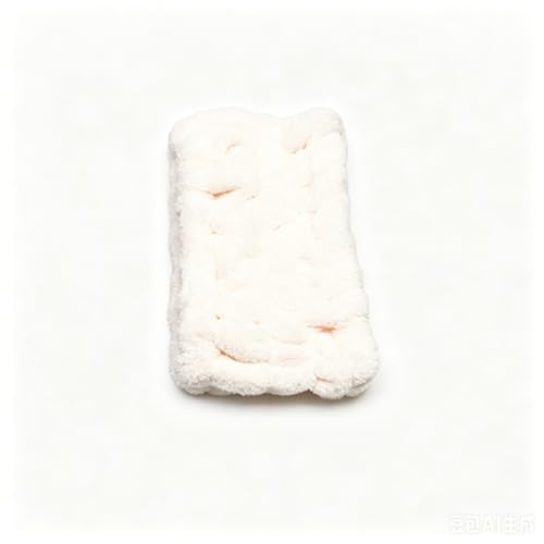 Kawaii Squirrel ヘアバンド タオル素材, 洗顔・スキンケア用, ピンク・ミルクホワイト・コーヒーの3色展開, ふわふわ吸水 HPC-0126 (オフホワイト)