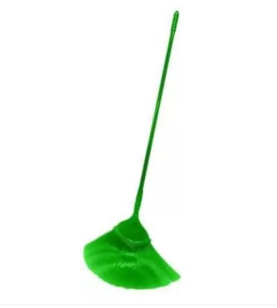 QINPIN Diamond Jala Broom - Extendible Long Rod Handle and Microfiber Flexible Brush for Cobweb, Spider Web, Jala, Roof, Ceiling, Fan, AC, Light Cleaning-image-6