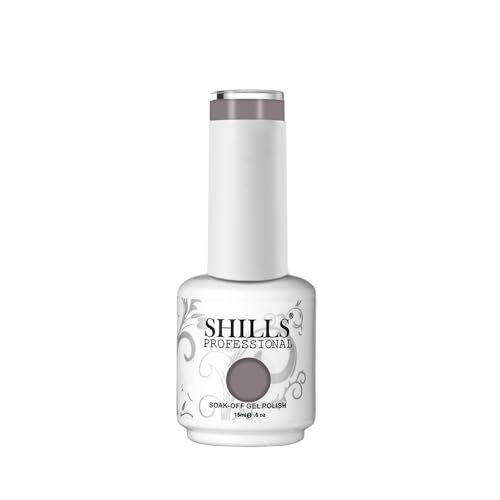 Image of SHILLS PROFESSIONAL UV /LED Soak Off Gel Polish (Gel Nail Polish) Nail Art Nail Polish Color Shade 164, Glossy Finish, 15ml