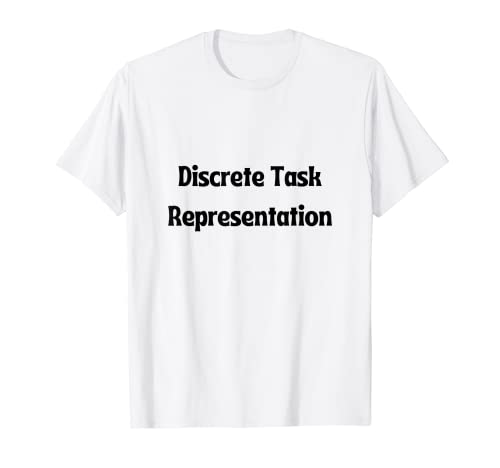 Representación de tareas discretas Camiseta