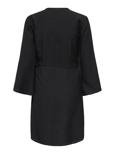 Robe à enrouler ajustée avec sa coupe portefeuille 7/8 - 4