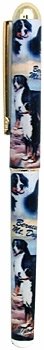 Bolígrafos Roller con tinta negra Bernese Mountain Dog miniatura 2