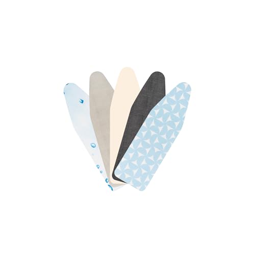 Brabantia 2mm Built-in-Foam Ironing Board Cover (E Board/Neutral Mixed Random Selection) Heat-Resistant Non-Slip Cord Fastener
