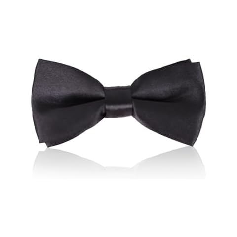 Black Bow Tie Cravat for Kids for Wdding Party Children babies Toddler Kids Bowtie Clip on Bow Tie Dicky Bow Tie Birthday Formal Classic Banquet Neck Pre-Tied Bowtie Cover