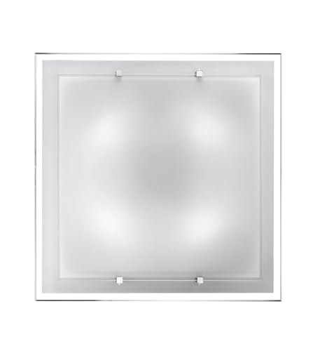 Plafonnier en verre blanc Perenz 5746 B lustre moderne de plafond