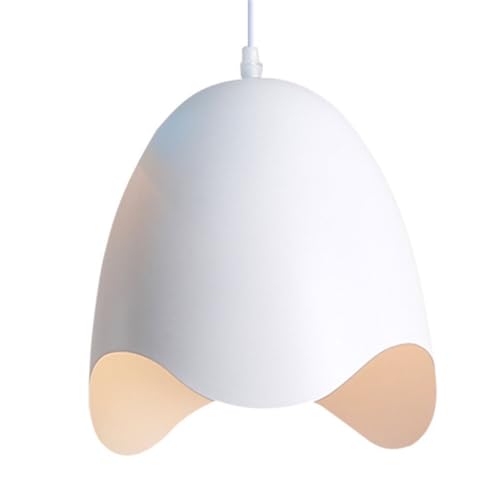 Suspension cuisine moderne et chambre avec abat-jour œuf rose style macaron