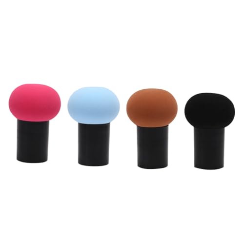 VICASKY 4pièces Houppette à Maquillage Pour Femme Houppette à Poudre Coussin Cosmétique à Poudre Pour Visage Applicateur De Maquillage à Usage Multiple