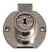 National Cabinet Lock C8705-14A-KA Drawer & Door Locks, 1-3/16" Cylinder Length, Bright Nickel Finish - Keyed Alike