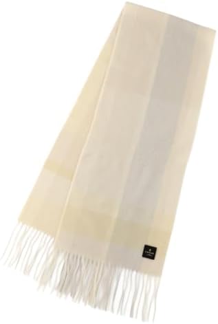 Amazon | [ランバン オン ブルー] カシミヤウール チェックマフラー