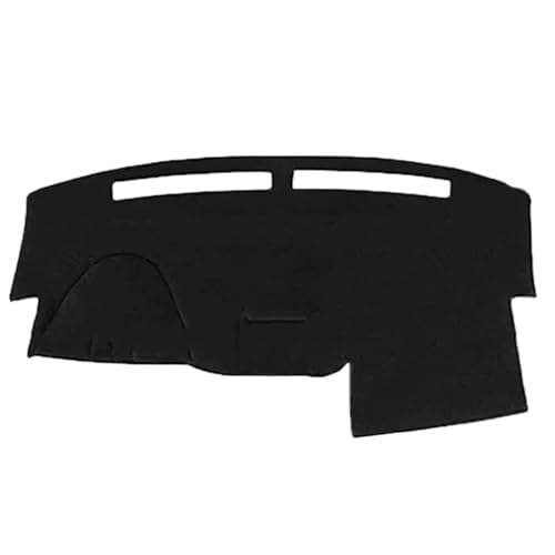 Alfombrilla Salpicadero Protector De Tablero Con Parasol Alfombrilla Antideslizante Y Protección UV Para Nissan Para Titan A60 Primera Generación 2004-2015 MTVTFECEWG(Left Hand Black)