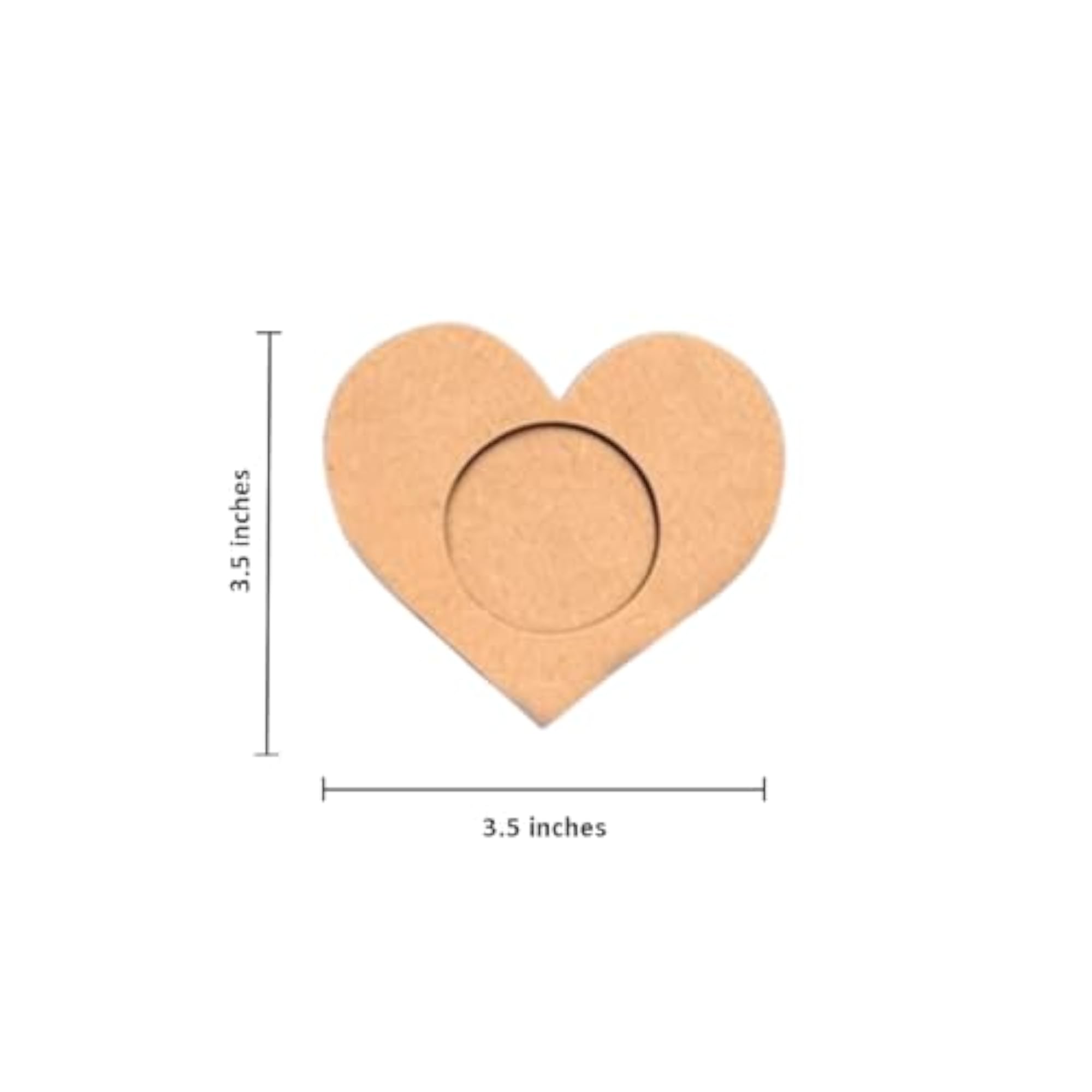 Heart-Shaped Tealight Candle Holder Stand