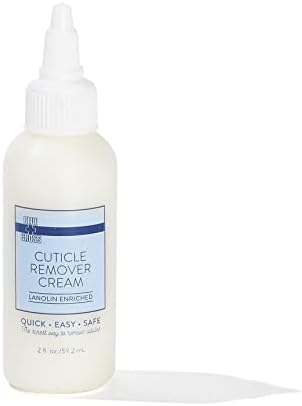 Blue Cross Professional Nail Care, Hydrating, Moisturizing, Strengthening Cuticle Remover Cream for Dry Manicures, Brittle Nails, Hang Nails + Dry Cuticles, Made in USA, 2 ounce