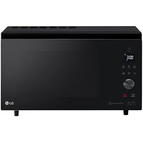 Horno Microondas LG MJ3965BPS 4 en 1 Cover