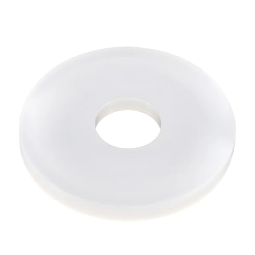 Rondelles plates en nylon blanc M2.5x5mmx1mm pour isolation de vis lot de 1000