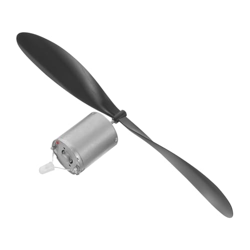 VALICLUD Kit De Générateur De Micro-éolienne Pédagogique Moteur Électrique Miniature, Modèle Scientifique Portable pour Expérience Éducative en Énergies Renouvelables Et Activités Plein Air