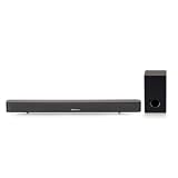 Daewoo Barra de Sonido Subwoofer para TV Teatro en Casa Home Theater Negra