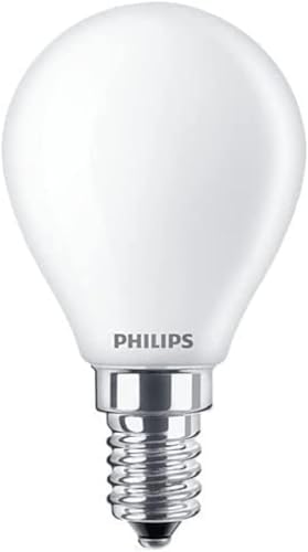 PHILIPS LED-Lampe E14 Tropfenform - Ultraeffizient A-Klasse - Dimmbar Warmweiß 2700K