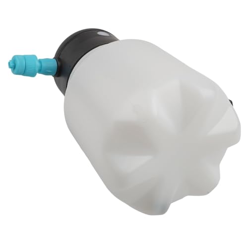 Pulverizador de espuma eléctrico inalámbrico de 1,8 l con presión ajustable para lavado de coches y jardín, construcción de plástico resistente recargable para una limpieza eficaz y respetuosa con la