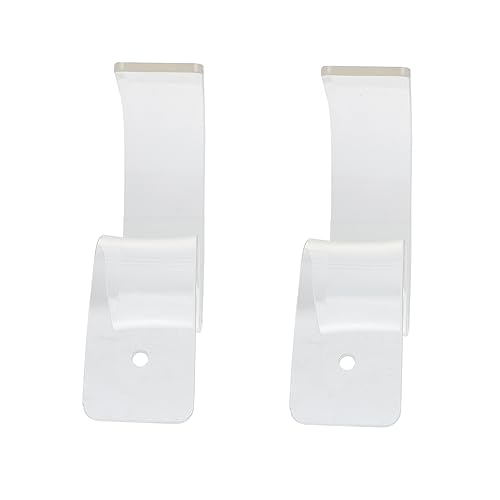 Unomor Belt Rack Display Case 2pcs Acrylic Belt Stands Holder Display Stands for Shop