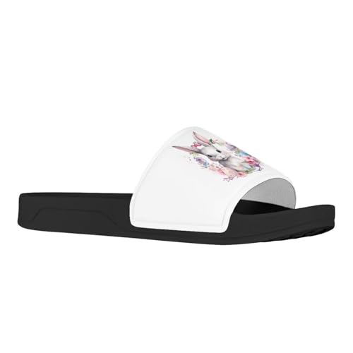 Coloranimal Slide Sandals for Women Girls Lightweight Shower Slippers for Beach Home4