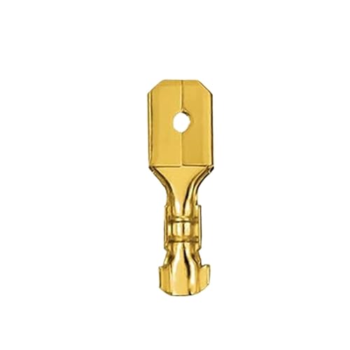 Cosse mâle 6.3 mm à sertir à froid pour éliminer les faux contacts audio