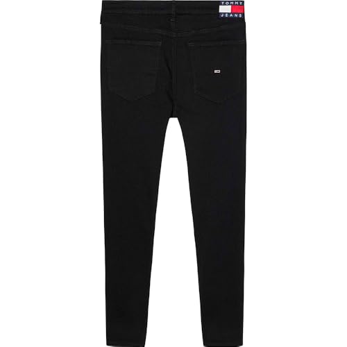 Tommy Jeans Sylvia HGH Skn Dh4288, Skinny Donna, Denim (Denim Black), 25W / 34L