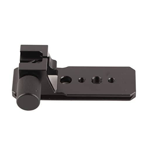 Interchangingeable Lens Collar Lens Replacement Foot Ringtype Tripod Mount Base Bottom Is ArcaSwiss Type Quick Release Plate with 1/4 Inch and 3/8 Inch Screw Holes Aluminum