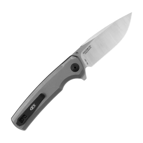 Zero Tolerance 0044, Folding Pocket Knife, 3.2 inch CPM S45VN Steel Blade, Titanium Handle, Button Lock, Made in USA - Image 3