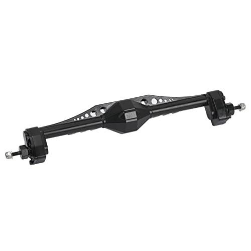 RZXYLRC 1/10 RC Car Aluminum Alloy Rear Portal Axle Assemble for Capra 1.9 UTB AXI03004 RC Crawler Upgrades (Black)